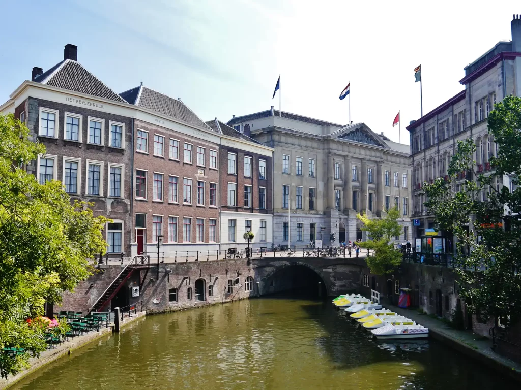 De grachten van Utrecht